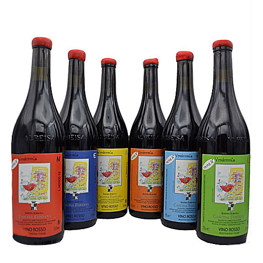 Vino Rosso Cascina Fontana Nebbiolo Triple A